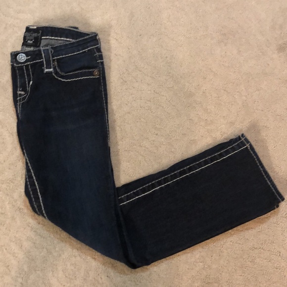 Big Star sz 27 regular Miki jeans. Dark wash new w/o tags! White stitching - Picture 10 of 12